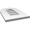 Ekena Millwork Round Top Surface Mount PVC Gable Vent: Non-Functional, w/ 3-1/2"W x 1"P Standard Frame, 12"W x 18"H GVPRT12X1801SN - alternate 5